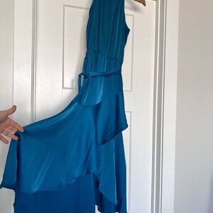 Elegant Teal Women's Dress